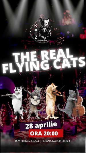 Bilete la  The Real Flying Cats
