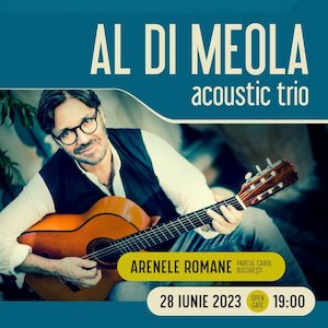 Bilete la  AL DI MEOLA acoustic Trio