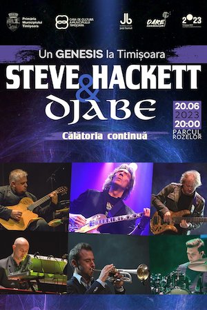 Bilete la  Concert Steve Hackett & Djabe