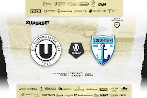 Bilete la FC Universitatea Cluj - FC Voluntari