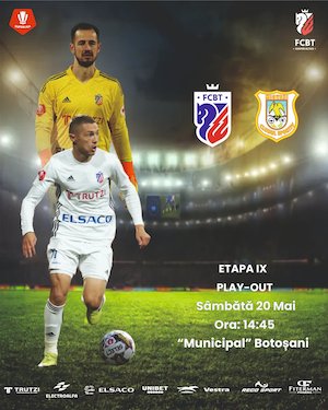 Bilete la  FC Botosani - CS Mioveni