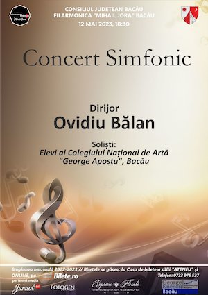 Bilete la Concert Simfonic - Filarmonica Bacau