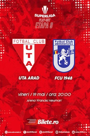 Bilete la  UTA Arad - FCU 1948 Craiova