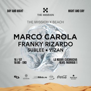 Bilete la  Marco Carola at The Mission X Beach
