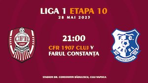 Bilete la CFR 1907 Cluj - Farul Constanta