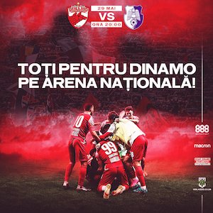 Bilete la  Dinamo Bucuresti - FC Arges - Baraj Liga 1