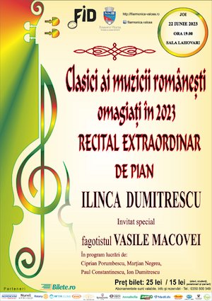 Bilete la  Clasici ai Muzicii Romanesti Omagiati