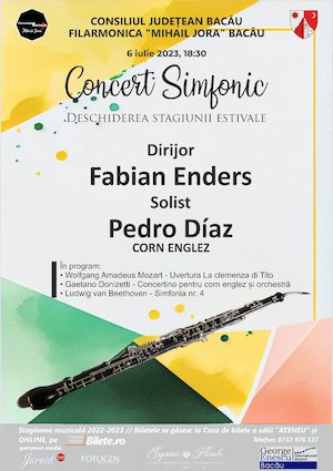 Bilete la Concert Simfonic - Filarmonica Bacau