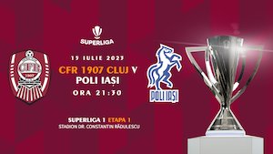 Bilete la CFR 1907 Cluj - FC Politehnica Iasi