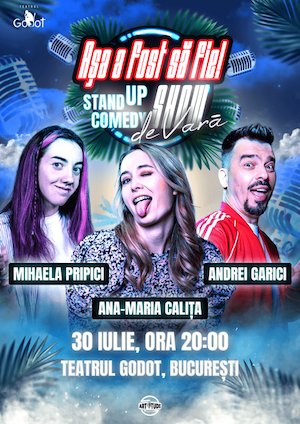 Bilete la "Asa a fost sa fie!" cu Calița, Garici și Pripici | Stand Up Comedy Show