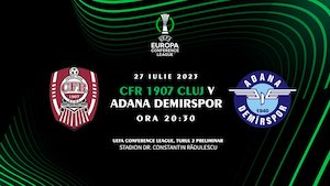 Bilete la  CFR 1907 Cluj - Adana Demirspor