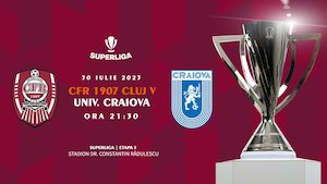 Bilete la CFR 1907 CLUJ - Universitatea Craiova