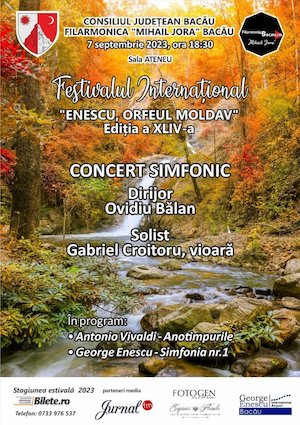 Bilete la Concert Simfonic - Filarmonica Bacau