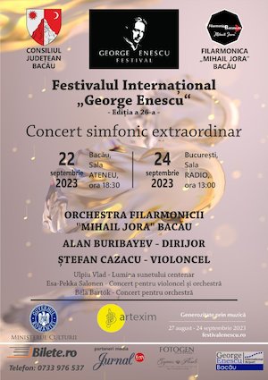 Bilete la  Festivalul International George Enescu - Filarmonica Mihail Jora