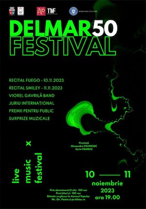 Bilete la  Festivalul National de Muzica Usoara Romaneasca FLORENTIN DELMAR