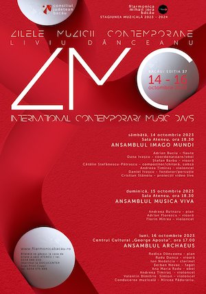 Bilete la  Zilele Muzicii Contemporane