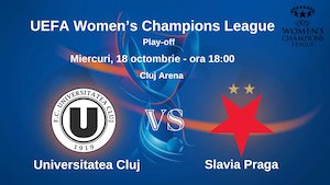 Bilete la  Universitatea Cluj - Slavia Praga