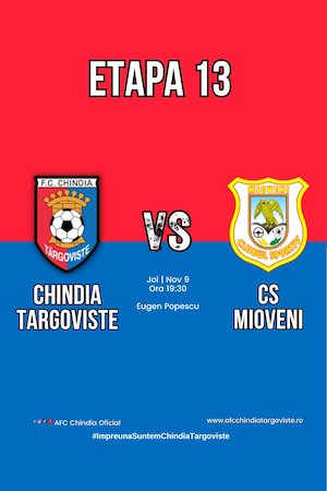 Bilete la  Chindia Targoviste - CS Mioveni