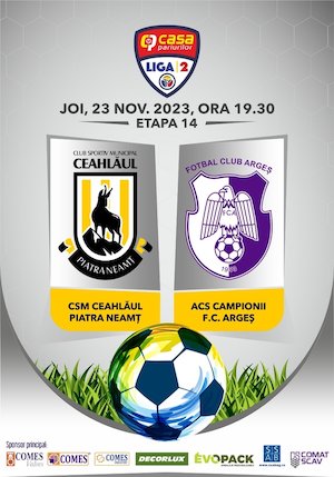 Bilete la  CSM Ceahlaul Piatra Neamt - CSC FC Arges