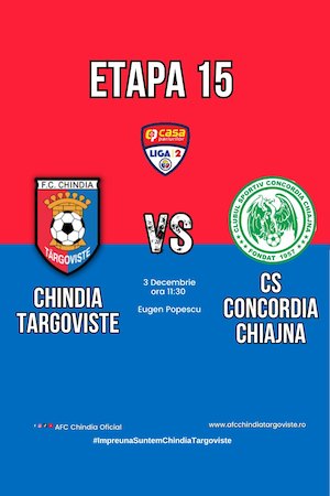 AFC Chindia Targoviste - Concordia Chiajna
