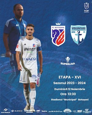 Bilete la  FC Botosani - FC Voluntari