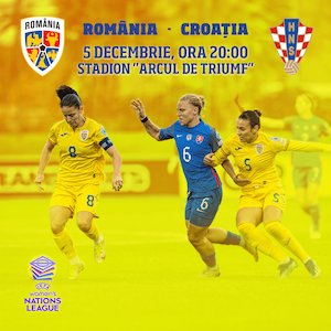 Bilete la  UEFA Women's Nations League - LOT A - Feminin - Romania - Croatia