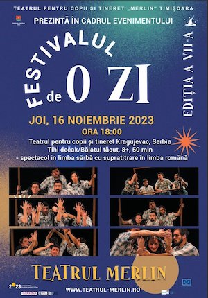 Bilete la  Teatrul pentru copii Kragujevac, Serbia - Băiatul tăcut - Silent boy