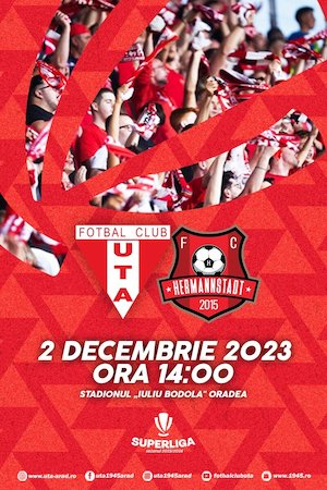 Bilete la  UTA Arad - FC Hermannstadt