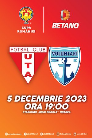 Bilete la UTA Arad - FC Voluntari