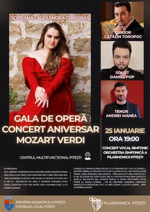 Bilete la  Gala de Opera - Concert Aniversar Mozzart Verdi