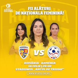 Bilete la  UEFA Women's European Qualifiers - Romania vs Armenia