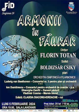 Bilete la  Armonii in Faurar