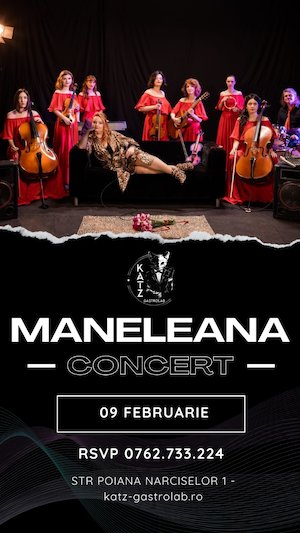 Bilete la Concert MANELEANA