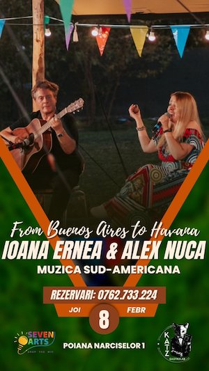 Bilete la  From Buenos Aires to Havana w/ Ioana Ernea & Alex Nuca