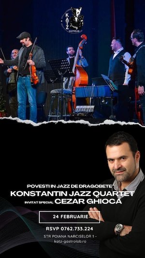 Povesti in jazz de dragoste w/ Konstantin Jazz Quartet