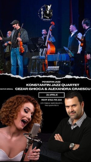 Povesti în jazz cu Cezar Ghioca și Alexandra Craescu