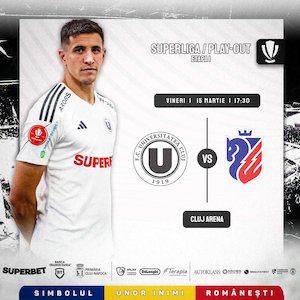 Bilete la  FC Universitatea Cluj - FC Botosani - Play-Out - Etapa 1