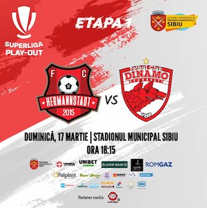Bilete la  FC Hermannstadt - Dinamo Bucuresti