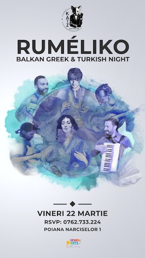 Bilete la  Ruméliko | Balkan Greek & Turkish Night