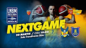 Bilete la  BC CSU Sibiu - CSM Corona Brașov