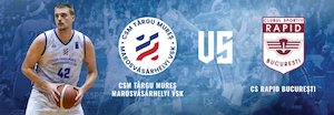 Bilete la  CSM Targu Mures – Marosvasarhelyi VSK - CS Rapid Bucuresti