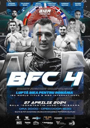 Bilete la  Boxing Fighting Championship 4 – Lupta Biea pentru Romania