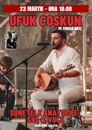 Bilete la  UFUK COȘKUN | Concert pe terasa Katz GastroLab