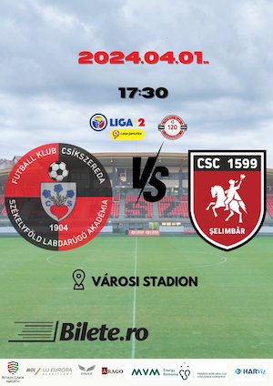 FK Csíkszereda - CSC 1599 Şelimbăr - Play-Off Promovare - Etapa 1