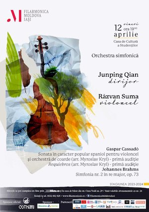 Bilete la  Concert simfonic – Cassadó, Brahms