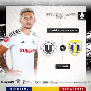 Bilete la  FC Universitatea Cluj - FC Petrolul Ploiesti - Play-out - Etapa a 4-a