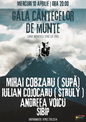 Bilete la Gala Cantecelor de Munte