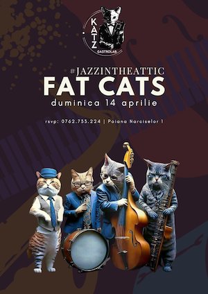 Bilete la  FAT CATS | Jazz in the attic