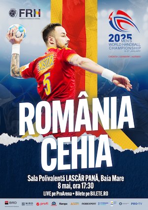 Bilete la  Handbal Masculin - Romania vs Cehia