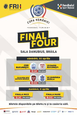 Bilete la  Ziua 2: Final 4 Cupa Romaniei Feminin: Finala